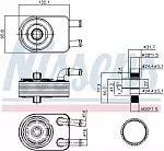 Масляный радиатор NISSENS BS92843