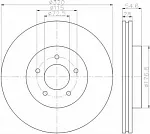 Тормозной диск TEXTAR BS140129