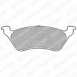 Тормозные колодки DELPHI Задние BS144453 Тормозные колодки DELPHI Задние BS144453