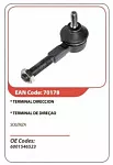 Наконечник рулевой тяги ASAM BS125508