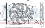 Вентилятор радиатора NISSENS BS62531