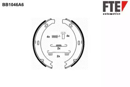 Тормозные колодки ручника FTE BS233136