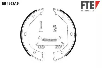 Тормозные колодки ручника FTE BS233512