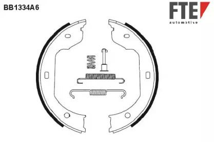 Тормозные колодки ручника FTE BS233398