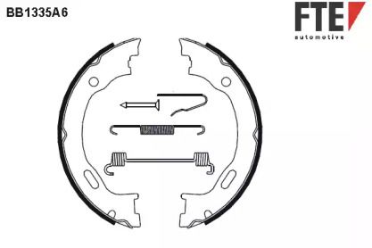 Тормозные колодки ручника FTE BS233359