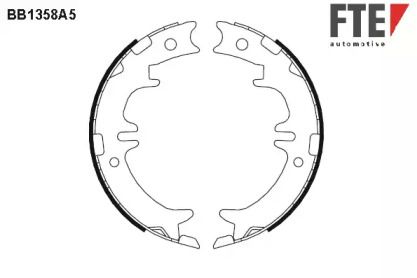 Тормозные колодки ручника FTE BS233524