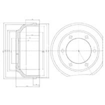 Тормозной барабан Delphi BS274920