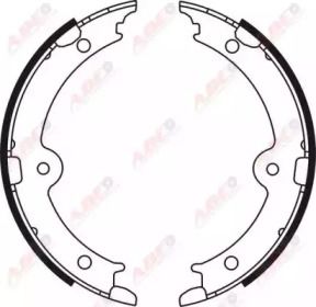 Тормозные колодки ручника ABE BS232165