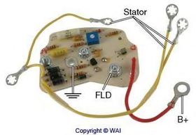 Реле-регулятор генератора Wai Global BS320310