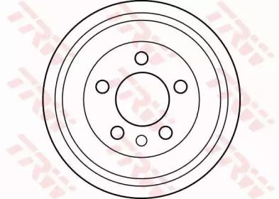 Тормозной барабан TRW BS273908 Тормозной барабан TRW BS273908