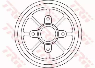 Тормозной барабан TRW BS274079