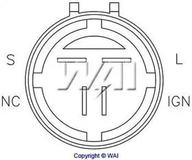 Реле-регулятор генератора Wai Global BS321070