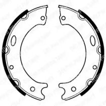 Тормозные колодки ручника Delphi BS233568