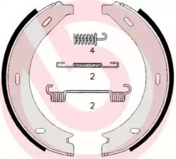 Тормозные колодки ручника Brembo BS233012