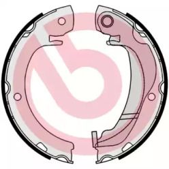 Тормозные колодки ручника Brembo BS233188