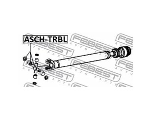 Крестовина карданного вала FEBEST BS287841 Крестовина карданного вала FEBEST BS287841